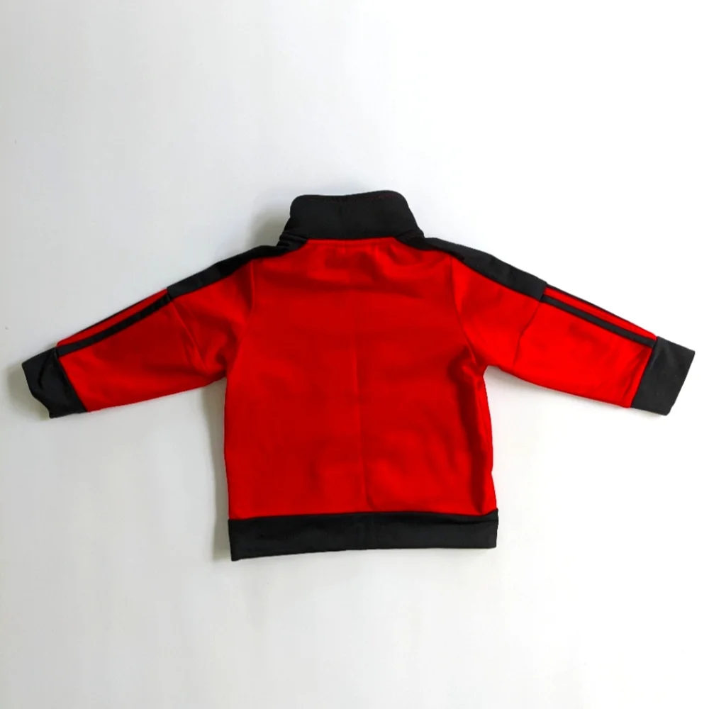 Adidas Red and Black Track Suit